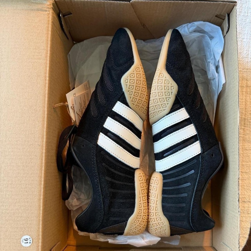 Adidas Taekwondo Mei Elite W Womens 9.5 Black White Gum Sneakers IH1853 NWT - Picture 7 of 8